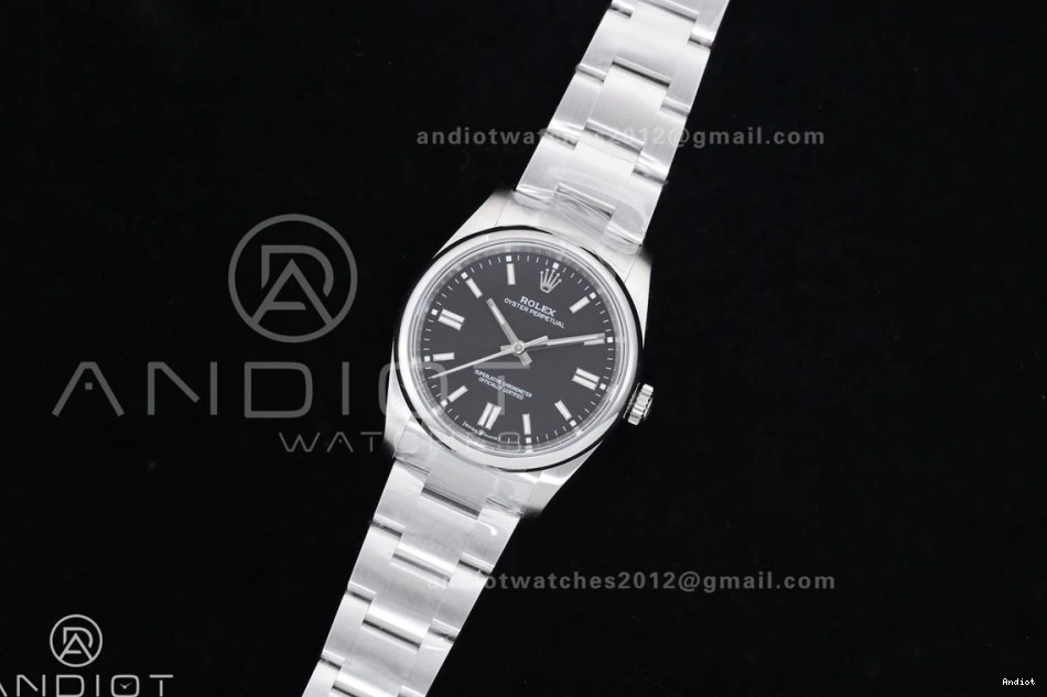 KRF Oyster 126000 VR3230 Black Edition Dial Best 36mm Steel Perpetual 904L 1:1 0114